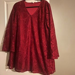 Pinkblush Maternity lace swing dress